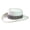 White, variant on Women And Men Unisex Hat Steam Punk Hat Top Hat Fashion Ribbon Decorative Hat