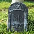 thumbnail image 3 of Lightweight Horror for Outdoor Haunted House Lifelike Foam Garden Decor Halloween Ornaments Halloween Sign Fake Tombstone 4, 3 of 8