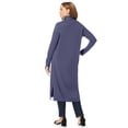 thumbnail image 2 of Jessica London Women's Plus Size Fine Gauge Duster Cardigan, 2 of 6