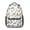 Police and Hippo, variant on Police and Checkered White Pattern Backpack for School, Cute School Bag with Adjustable Shoulder Straps and Padded Back, 15.3"x11"x6.7"