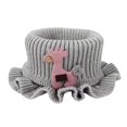 thumbnail image 2 of Daznico Warm Knitted Scarf with Lace for and Kids Winter Neck Warmer Cold Weather, 2 of 4