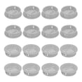thumbnail image 1 of 16Pcs 35mm/1.38" Ventilaciones Circulares de Soffit, Cubierta de Ventilación de Plástico, Louver de Agujero Redondo para Armario de Baño y Cocina, Gris Claro, 1 of 6