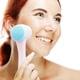 thumbnail image 1 of Cepillo facial manual, cepillo de limpieza facial, cepillo exfoliante facial para puntos negros, depurador manual ultra suave, maquillaje limpiador para todo tipo de piel (azul) ER, 1 of 5