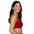 thumbnail image 3 of Vanity Fair Lingerie® Beyond Comfort Simple Sizing Wireless Bra 72204 Color: Sophisticated Plum Size: MEDIUM, 3 of 4