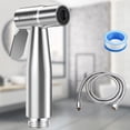 thumbnail image 1 of Pistola Pulverizadora Para Inodoro Inodoro portátil Bidet Inodoro Rociador Accesorios Baño universal para el hogar (P) Sywqhk Libre de BPA, 1 of 6