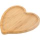thumbnail image 5 of Khaki Heart Shaped Tray for Kitchen Use Decorative Snack Plate Food Serving 7 inch, 5 of 5