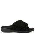 thumbnail image 3 of Pantuflas Relax II para Mujer Vionic en Tela Negra con Comodidad, 3 of 8