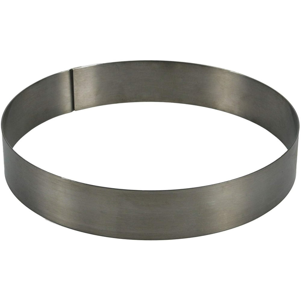 Cake Ring Stainless Steel, 23/8" High 3"