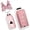 Butterfly Keychain-pink, variant on Key Fob Cover Compatible with Mitsubishi Asx Eclipse Cross Lancer Fortis Outlander Ex Pajero Sport Rvr L200 Pajero Colt 3 Button Keychain Case Holder Protector,Butterfly Keychain-pink