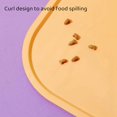 thumbnail image 6 of Aosijia Dog Cat Food Mat Portable Silicone Feeding Placemat for Pets Dogs Bowls Mat Waterproof Heat Resistant Non-Slip Kitchen Table Dining Mat Easy to Clean, 6 of 7