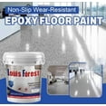 thumbnail image 3 of Louis Forest Epoxy Floor Paint,High-Gloss Marble Effect Epoxy Floor Coating-0.5KG, 3 of 10