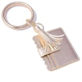 thumbnail image 1 of Large Bracelet Keychain Card Holder Tassel Bangle Key Ring Wristban With Wallet, 1 of 2