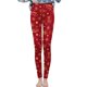 thumbnail image 1 of Mallas Navideñas Para Mujer, Mallas Con Forro Polar, Estampado Cálido, Ajustado, Grueso, de Felpa, Cintura de Lana, Pantalones Largos, Pantalones Odeerbi ODB193220, 1 of 5