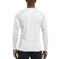 thumbnail image 4 of BRDFRL Beach Shirts for Men UPF 50 Long Sleeve Men Sun Protection Uv Shirts for Men Long Sleeve Shirts for Men Workout Water Hiking T-Shirts Rash Guard White S, 4 of 6