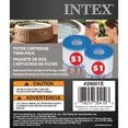 thumbnail image 4 of Filtro para bañera de hidromasaje Intex 29001E PureSpa S1, paquete de 2, 4 of 4
