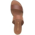 thumbnail image 3 of Sun + Stone Womens Easten Snake Print Slip On Slide Sandals, 3 of 3