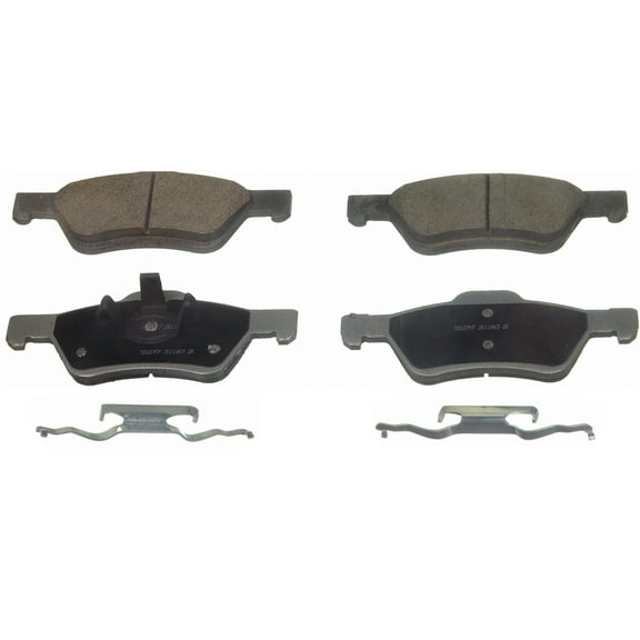 Wagner ThermoQuiet QC1047 Ceramic Disc Brake Pad Set Fits select: 2005-2006,2008-2010 FORD ESCAPE