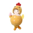 thumbnail image 2 of Anhility Mini Easter Chicks, Pink Baby Chicks Toy Plush Chicks Figurines Hanging Decorations for Easter Birthday Wedding Party Table Centerpieces DIY Garden, 5.51"x3.14", Pink, 2 of 6