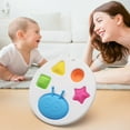 thumbnail image 4 of Toddler Fidget Toy Simple Silicone Interactive Dimple Toy Early Education Toy, 4 of 10