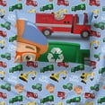 Blippi 4Piece Machine Fun Toddler Bedding Set, 100 Microfiber, Blue, SizeToddler