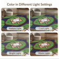 thumbnail image 7 of ODIKA Design With Crossed Bats Ball And Stitched Seam Accents Baseball Field Sport Pet Friendly & Kids Safe Play for Playroom, Bedroom, Reading Nook, 7 of 7