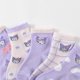 thumbnail image 4 of Lencería Sanrio Kuromi My Melody para mujer, medias animadas que absorben el sudor, Anime, Kawaii, bebé, Otoño, 5 unidades por juego, 4 of 4