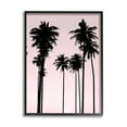 thumbnail image 2 of Stupell Industries Tall Palm Tree Silhouettes Tropical Pink Sky, 16 x 20, Design by Mia Jensen, 2 of 5