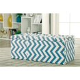 thumbnail image 3 of Furniture of America Laina Contemporary Fabric Storage Bench in Blue, 3 of 5
