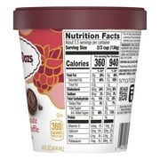 Haagen Dazs White Chocolate Raspberry Truffle Ice Cream, Gluten Free, Kosher, 14 oz