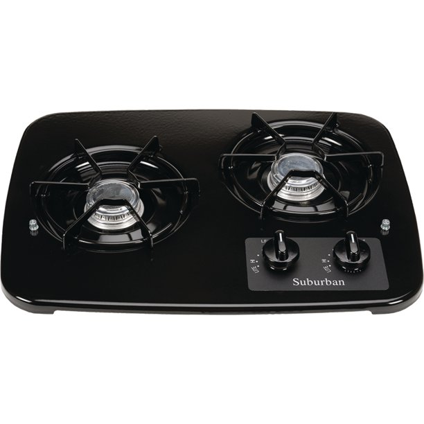 Suburban 2Burner DropIn RV Cooktop