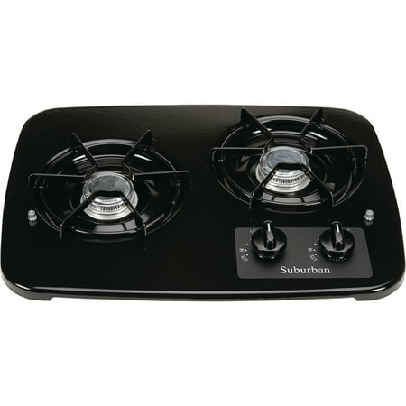 Atwood Rv Cooktop Stove - Suburban 2-Burner Drop-In RV Cooktop