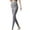 Gray, variant on Ohufall Women's Cotton Maternity Pants Plus Size Fashion Solid Over The Belly Yoga Pants Summer Stretch Slim Fit Pregnancy Workout Leggings
