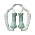 thumbnail image 4 of Rodillo de masaje manual para antebrazos y pantorrillas, relajante muscular para piernas verde, 4 of 9
