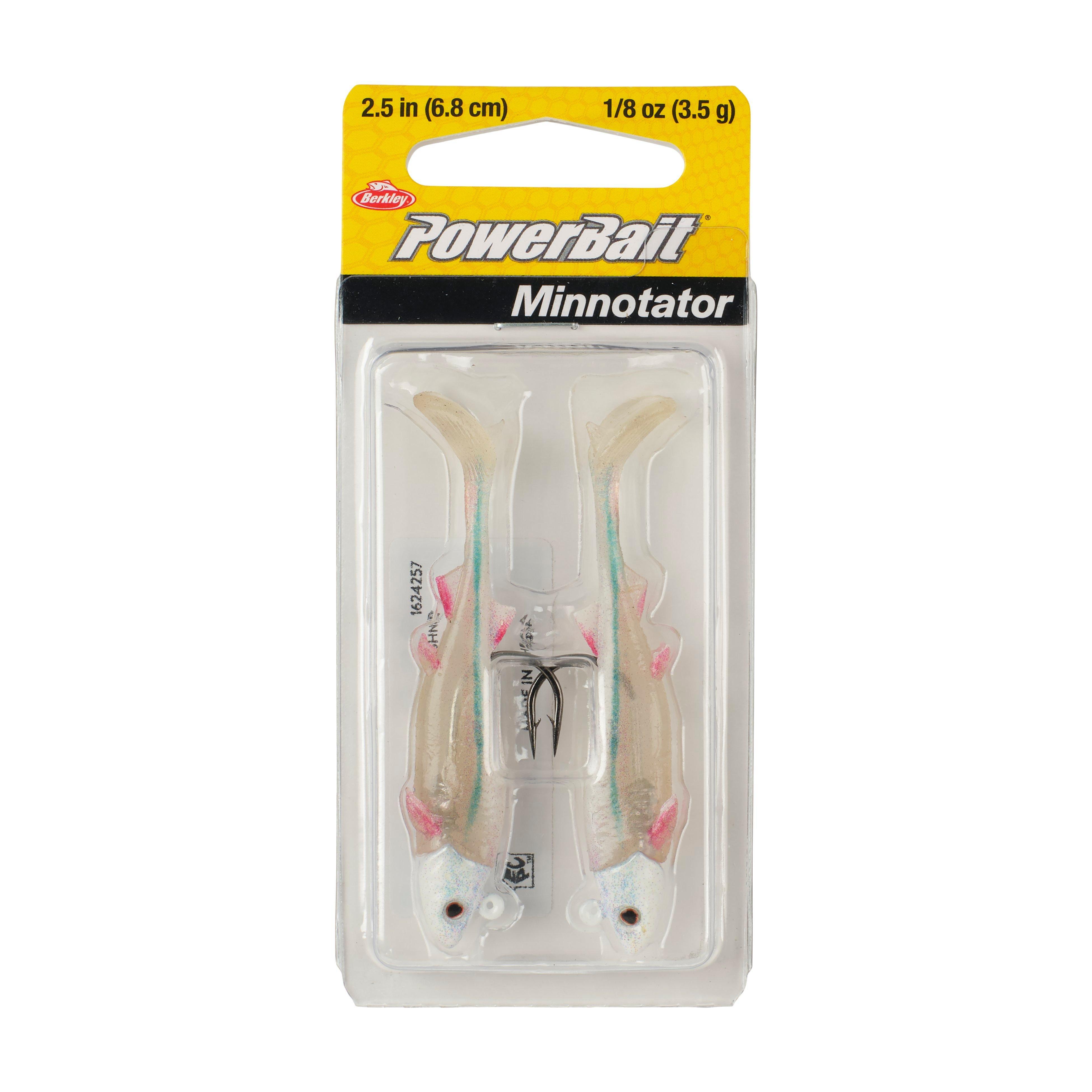 Berkley PowerBait® Minnotator, 2.5 in, HD White Shiner