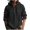 Mens Clothing Black, variant on Mens Cotton Linen Hoodies, Long Sleeve Shirts for Men Fall Lightweight Casual Vintage Solid Color Button Up Drawstring Hooded Dressy Blouses M-3XL