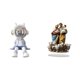 thumbnail image 1 of Escultura De Astronauta Nórdico, Figura Acrílica, Adorno De Escritorio, Estantería única, Entrada, Sala De Estar, Mesa, Decoración Navideña Para Chimenea., 1 of 8