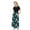 Style 5, variant on Girl's Short Sleeve Dress Patchwork Floral Print Loose Casual Long Maxi Dress with Pockets for 4-14 Years Kids