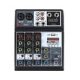 thumbnail image 4 of Mezclador de Audio, mezclador de sonido, efecto de retardo de reverberación, tablero de sonido portátil, de consola, mezclador estéreo para DJ, 4 of 4