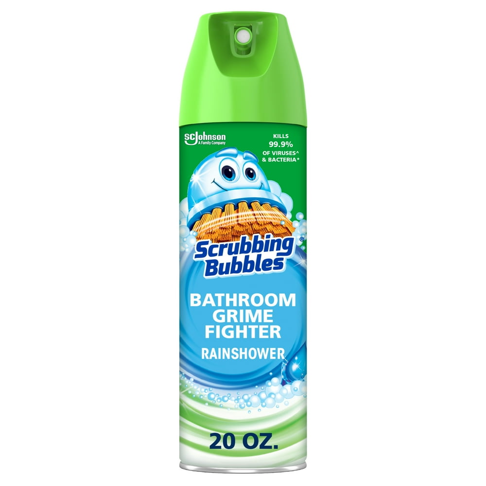 Scrubbing Bubbles Bathroom Grime Fighter Aerosol, Disinfectant Spray