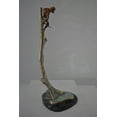 thumbnail image 6 of Nifao Colored Monkey Resting on a Tree Bronze Statue – Home Decor Sculpture, 12"L x 13"W x 27"H, 6 of 10