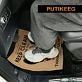 thumbnail image 3 of PUTEIKEEG Waterproof Disposable, Floor Mats, 19.7" x 17.3" Fits Car -Brown, 3 of 5