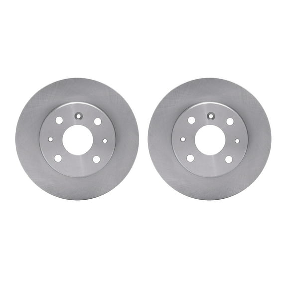 Dynamic Friction Company Front Brake Rotors 6002-19001