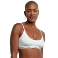 thumbnail image 2 of Hanes Originals Women's Cropped Bralette, Breathable Stretch Cotton, 2-Pack, Style MHO103, 2 of 10