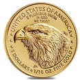 thumbnail image 2 of 2025 1/10 oz Gold American Eagle $5 Coin BU, 2 of 3