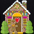 thumbnail image 3 of CafePress - Gingerbread House Kids Sweatshirt - Kids Sweatshirt, Youth Crew Neck Sweatshirt, 3 of 4