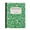 Green, variant on Marble Cover Composition Notebook,100 Sheets-200 Pages-1/2/3/4/5 Pack, Office Supplies for Teens & Adults