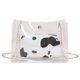 thumbnail image 2 of Bolsa 2 uds bolso de hombro transparente bolso de mensajero de cadena transparente para mujer (estampado de vaca) JShteea Para Estrenar, 2 of 9