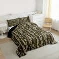 thumbnail image 3 of Castle Fairy Kids Vintage Camouflage Twin Comforter Sets,Geometric Camo Bedding Set, 3 of 8