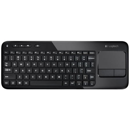 Logitech K410 Living-Room Wireless Keyboard with Built-In Touchpad ... Logitech K410 Living-Room Wireless Keyboard with Built-In Touchpad ...