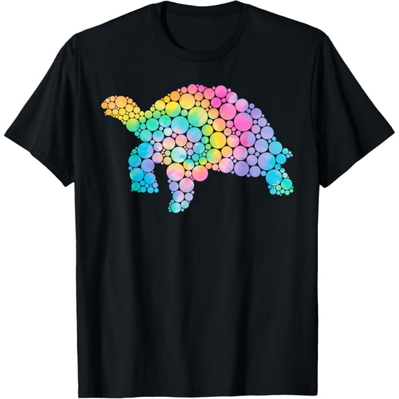 Funny Turtle Lovers Polka Dot Happy Dot Day Girls Boys Kids T-Shirt